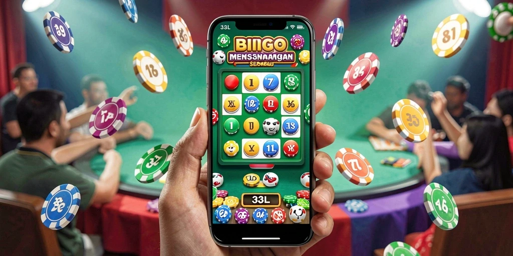 Screenshot utama 33L menampilkan gameplay Bingo yang seru dan interaktif.
