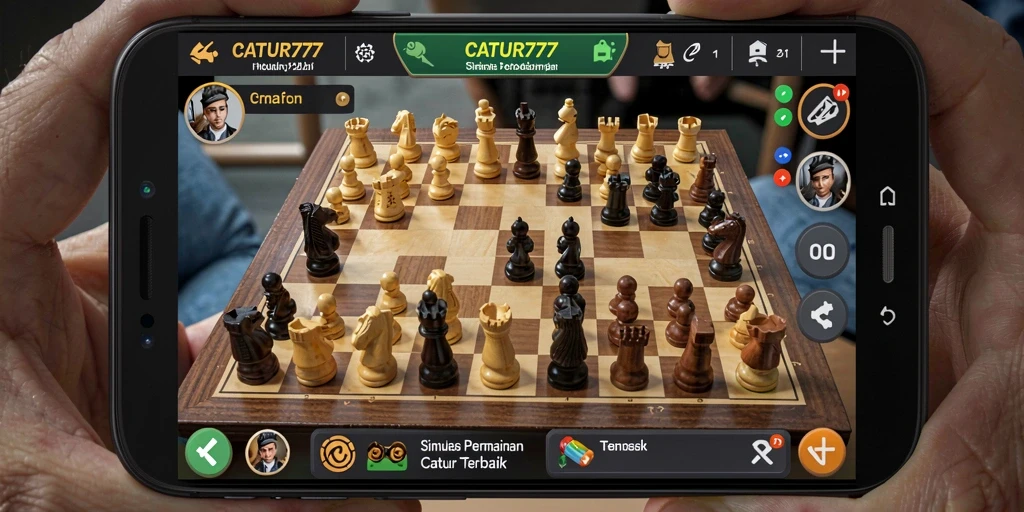 Tampilan gameplay CATUR777 yang menarik dan mengasyikkan.