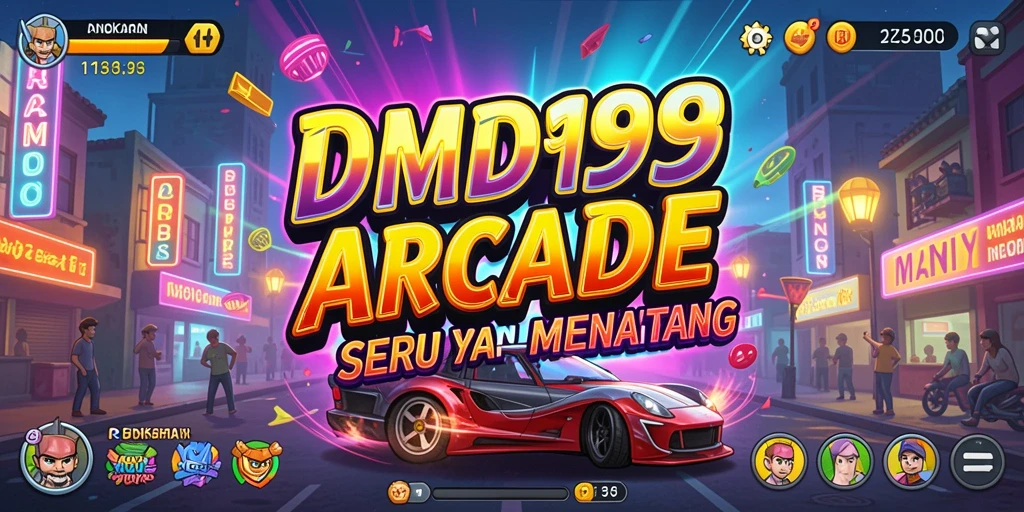 Screenshot gameplay DMD999 menunjukkan aksi seru dan grafis menawan.