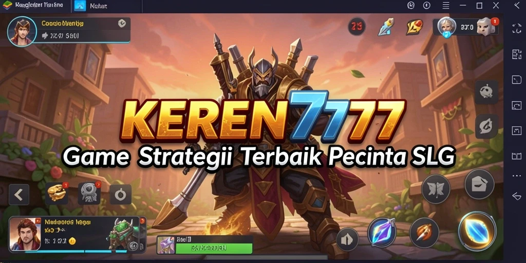Tampilan utama gameplay KEREN777 yang menarik dan penuh strategi.