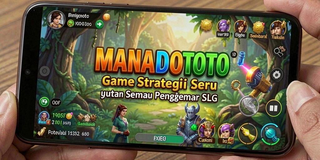Tampilan gameplay menarik dari <strong>MANADOTOTO</strong> yang menunjukkan aksi pertempuran.