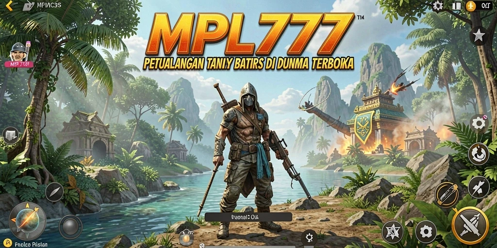 Screenshot MPL777 menampilkan aksi mendebarkan dalam dunia terbuka.