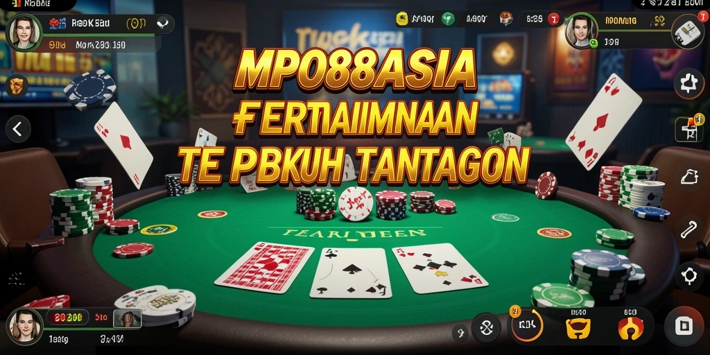 Tampilan gameplay mendebarkan dalam aplikasi MPO88ASIA dan interaksi pemain.