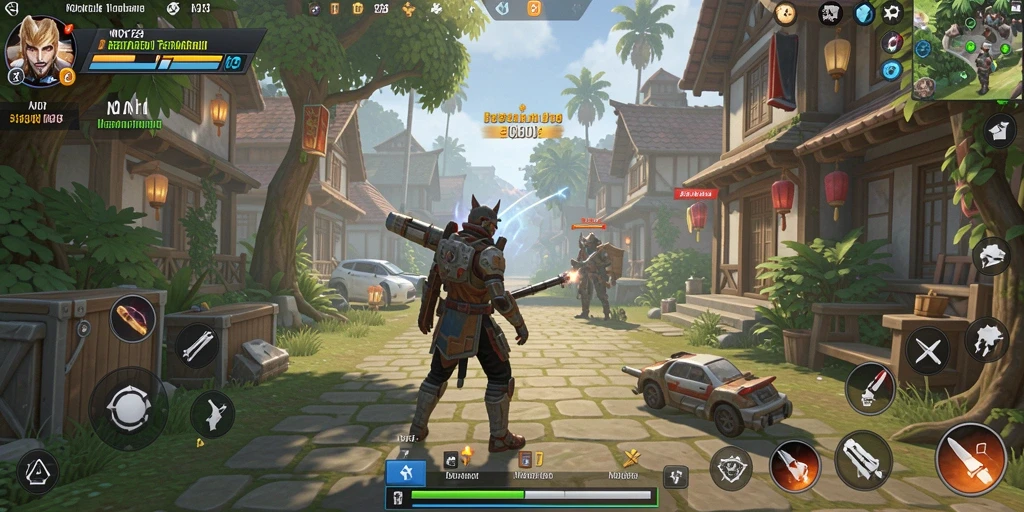 Tampilan menarik dari gameplay NOX123 yang penuh strategi.