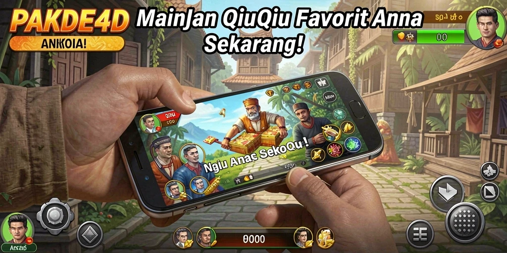 Screenshot gameplay QiuQiu di PAKDE4D yang seru dan menarik.