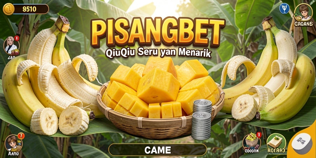 Screenshot PISANGBET menampilkan suasana seru permainan QiuQiu.