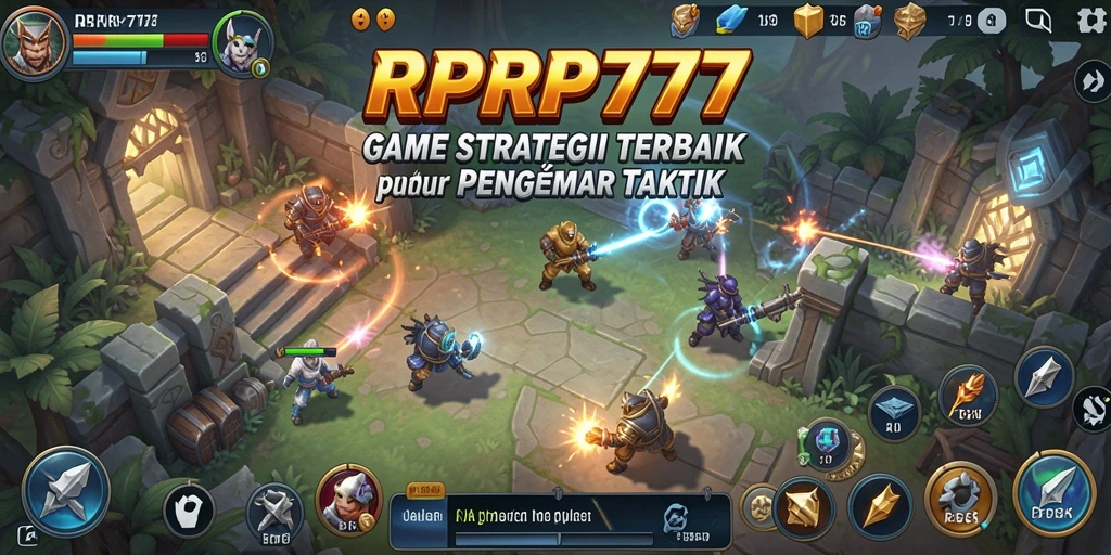 Tampilan menarik dari pertempuran strategis di RPRP777.