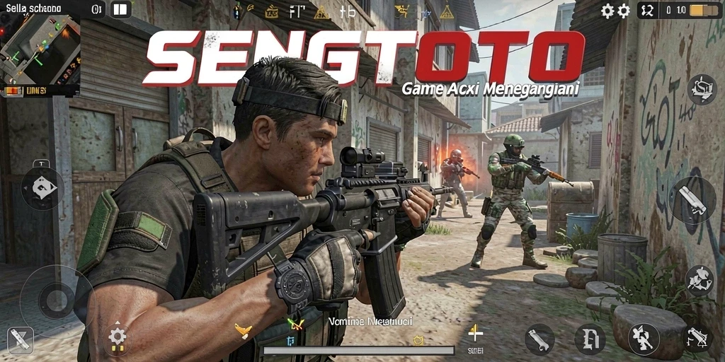 Gameplay intens SENGTOTO dengan aksi menegangkan.