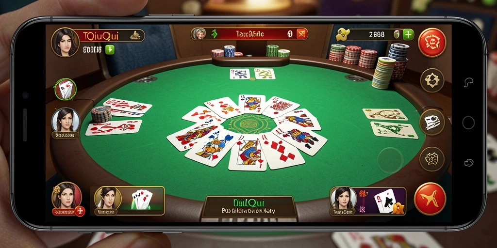 Tangkapan layar menarik dari gameplay QiuQiu di TO288.