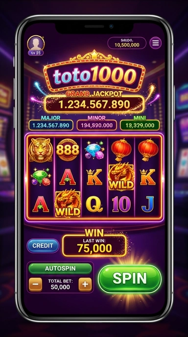 Tangkapan layar halaman detail aplikasi di toto1000.